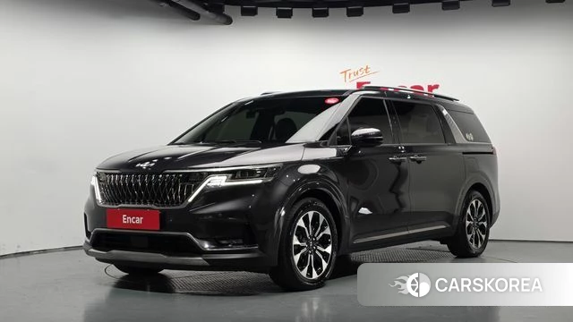 Kia Carnival 4th generation 2023 Серый из Кореи