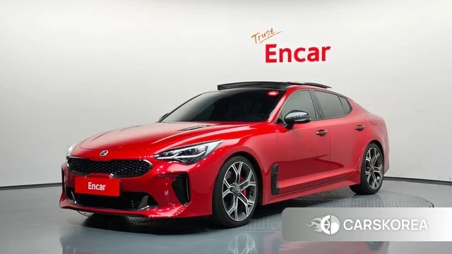 Kia Stinger 2019 Красный из Кореи