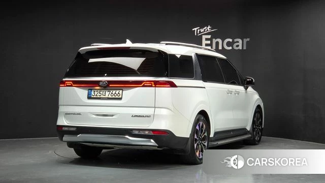 Kia Carnival 4th generation 2021 Белый из Кореи