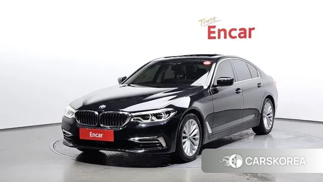 BMW 5 Series (G30) 2020 Черный из Кореи