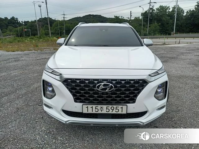 Hyundai Santa Fe TM 2020 Белый из Кореи