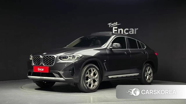 BMW X4 (G02) 2022 Серый из Кореи