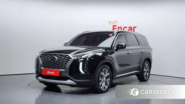 Hyundai Palisade 2021 Черный из Кореи