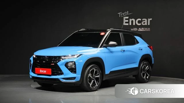 Chevrolet (GM Daewoo) Trailblazer 2022 Синий из Кореи