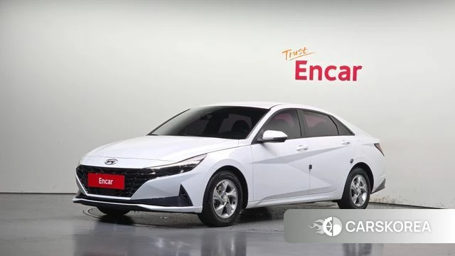 Hyundai Avante (CN7) 2020 Белый из Кореи