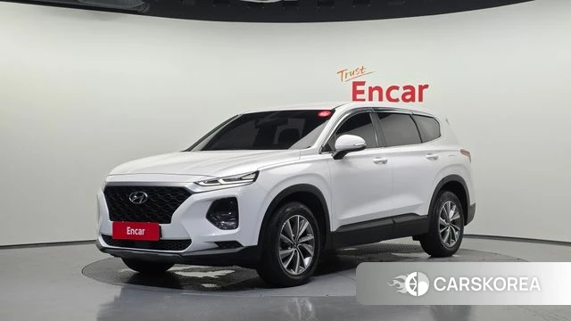 Hyundai Santa Fe TM 2019 Белый из Кореи