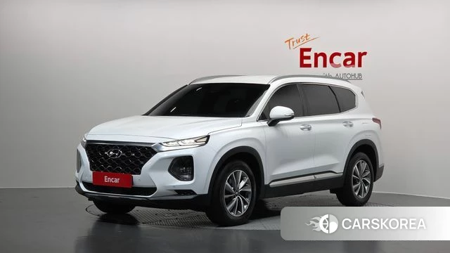 Hyundai Santa Fe TM 2019 Белый из Кореи