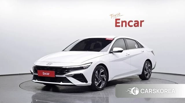 Hyundai The New Avante Hybrid (CN7) 2025 Белый из Кореи