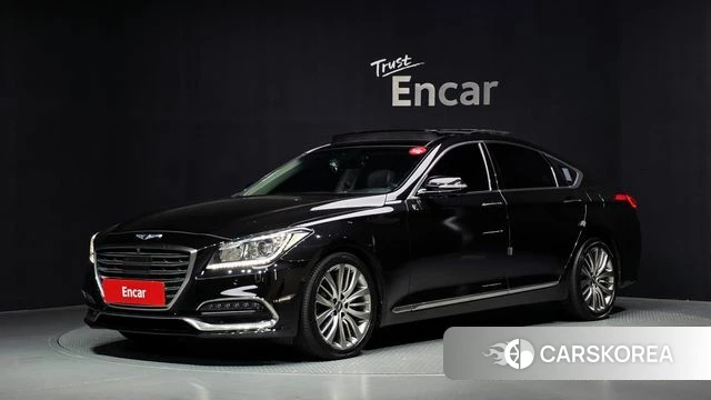 Genesis G80 2018 Черный из Кореи