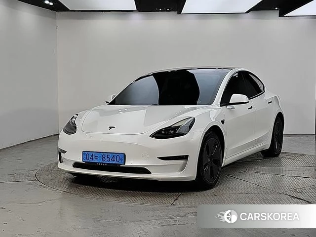 Tesla Model 3 2021 Белый из Кореи