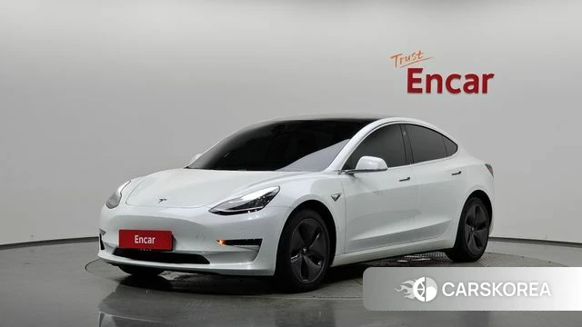 Tesla Model 3 2020 Белый из Кореи