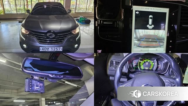Renault Korea (Samsung) QM6 2018 Серый из Кореи