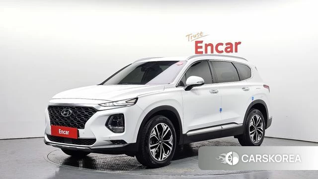 Hyundai Santa Fe TM 2019 Белый из Кореи