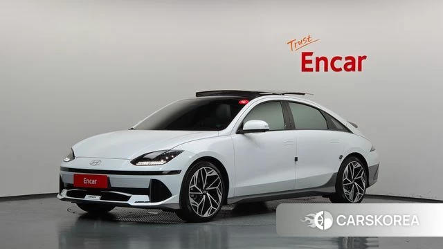 Hyundai Ionic 6 2022 Белый из Кореи