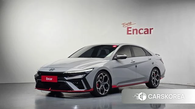 Hyundai The New Avante (CN7) 2025 Серебристо-серый из Кореи
