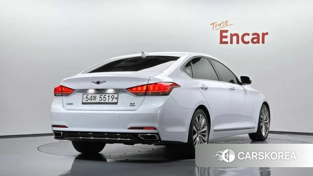 Genesis G80 2018 Белый из Кореи