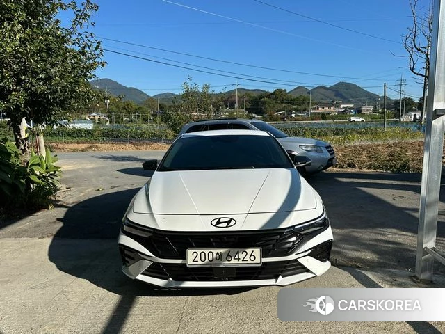Hyundai The New Avante (CN7) 2026 Белый из Кореи