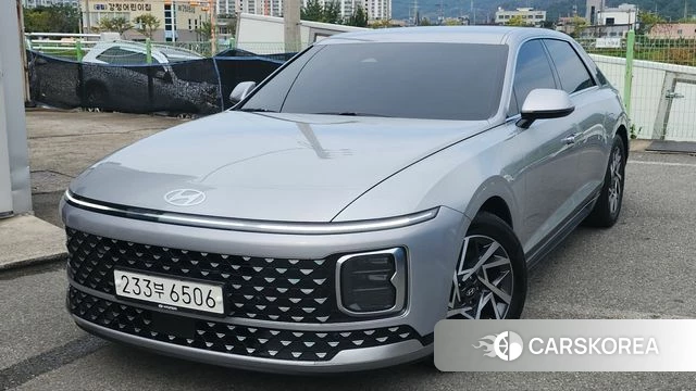 Hyundai Grandeur (GN7) 2025 Серебристо-серый из Кореи
