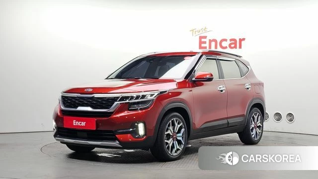 Kia Seltos 2020 Красный из Кореи