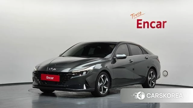 Hyundai Avante (CN7) 2023 Серый из Кореи