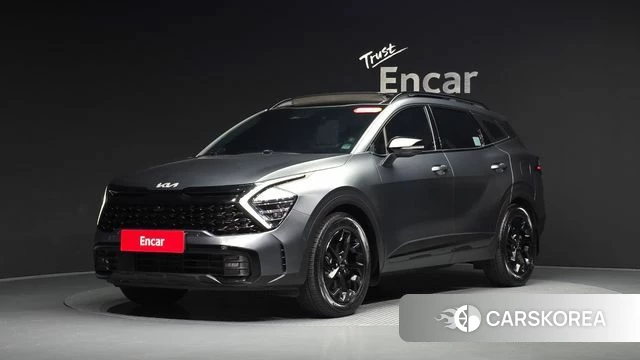 Kia Sportage 5th Generation Hybrid 2024 Серый из Кореи
