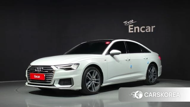 Audi A6 (C8) 2023 Белый из Кореи