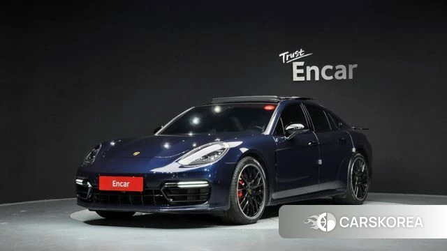 Porsche Panamera (971) 2019 Синий из Кореи