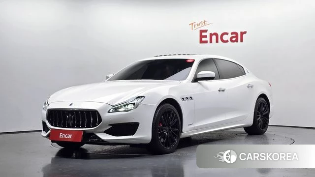 Maserati Quattroporte 2019 Белый из Кореи