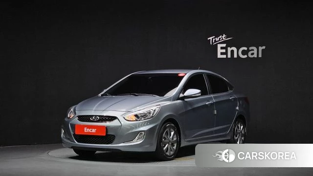 Hyundai Accent (New type) 2019 Серебристо-серый из Кореи