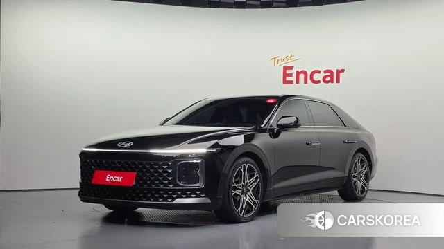Hyundai Grandeur (GN7) 2023 Черный из Кореи