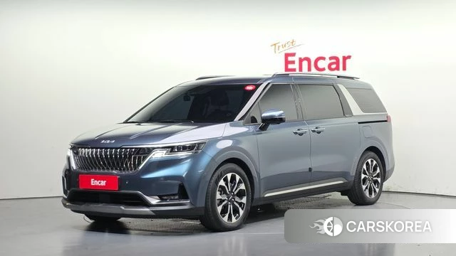 Kia Carnival 4th generation 2022 Синий из Кореи