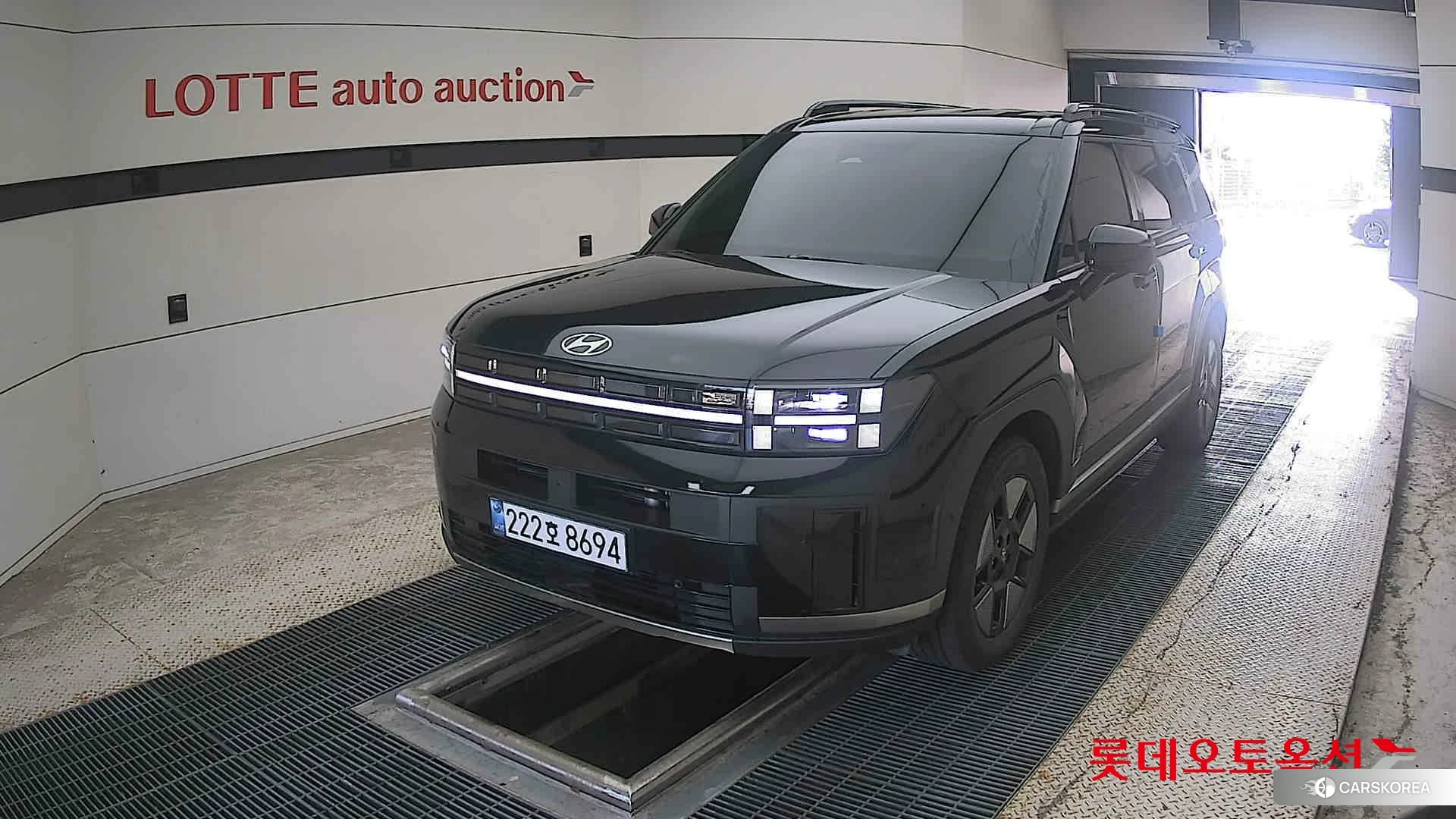 Hyundai Santa Fe Hybrid 2024 Abyss Black Pearl из Кореи