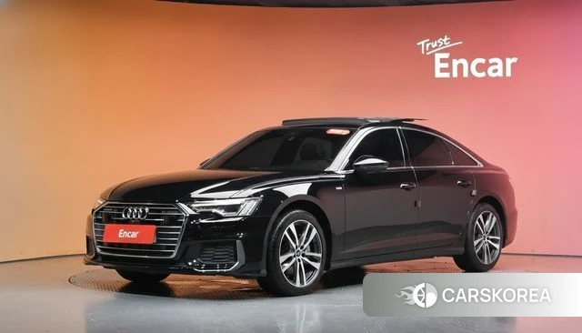 Audi A6 (C8) 2022 Черный из Кореи