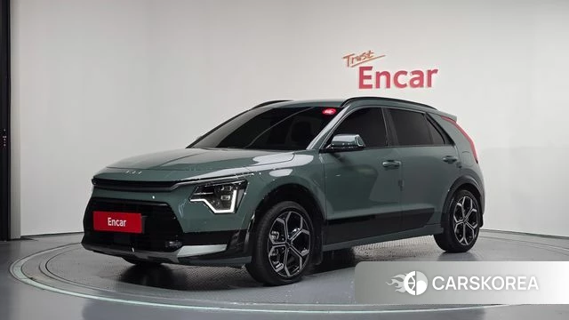 Kia Di Ol Nu Niro 2023 Серый из Кореи