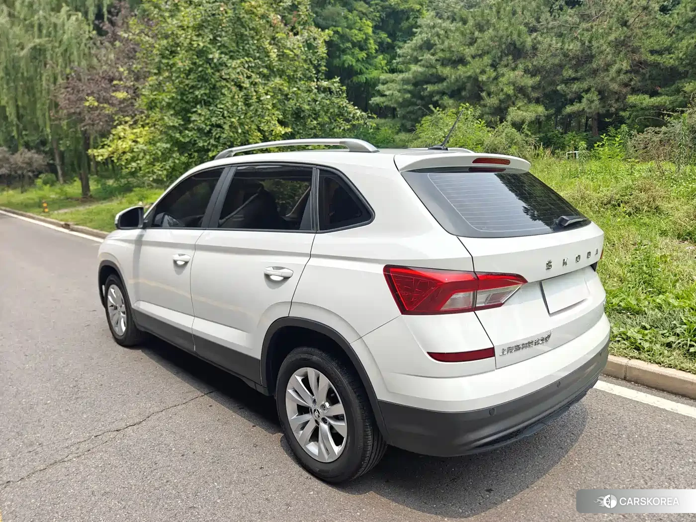 Skoda Kamiq 2024 Белый из Китая