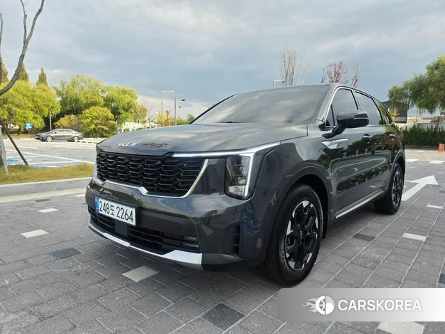 Kia The New Sorento 4th Generation 2024 Серый из Кореи