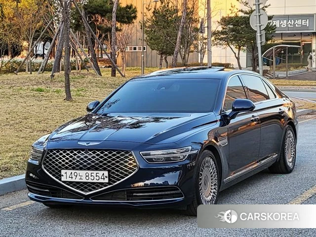 Genesis G90 2018 Синий из Кореи