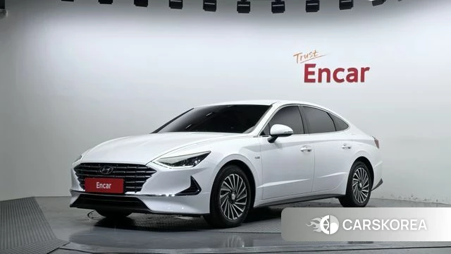 Hyundai Sonata Hybrid (DN8) 2020 Белый из Кореи