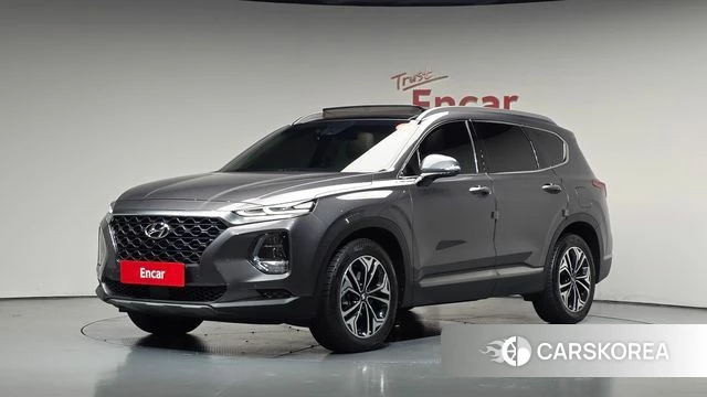 Hyundai Santa Fe TM 2018 Серый из Кореи