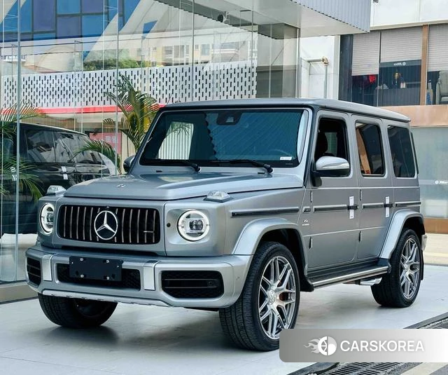 Mercedes-Benz AMG G-Class 2021 Серебристо-серый из Китая