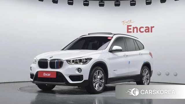 BMW X1 (F48) 2018 Белый из Кореи