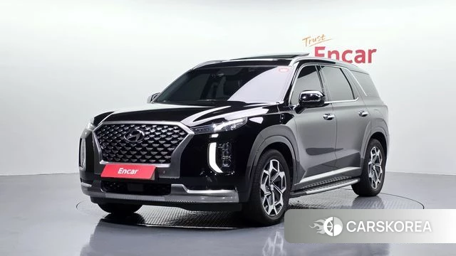 Hyundai Palisade 2021 Черный из Кореи