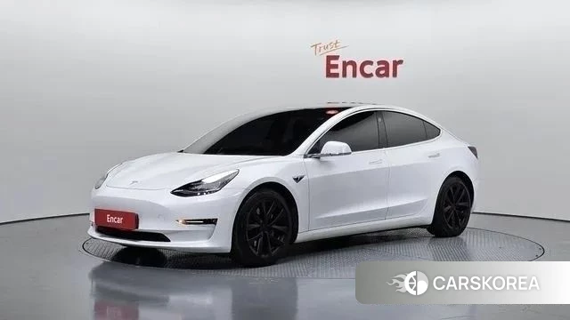 Tesla Model 3 2020 Белый из Кореи
