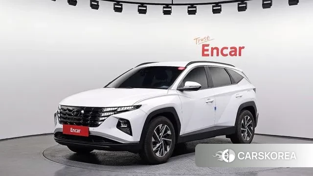 Hyundai Tucson (NX4) 2021 Белый из Кореи