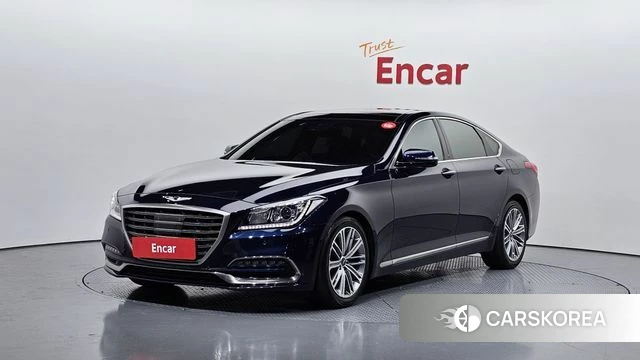 Genesis G80 2018 Синий из Кореи
