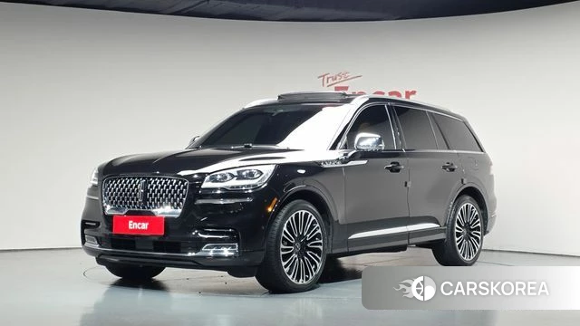 Lincoln Aviator 2nd generation 2022 Черный из Кореи