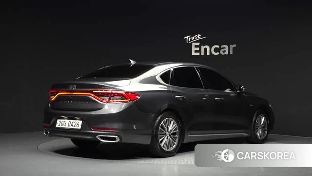Hyundai Grandeur IG Hybrid 2019 Серый из Кореи