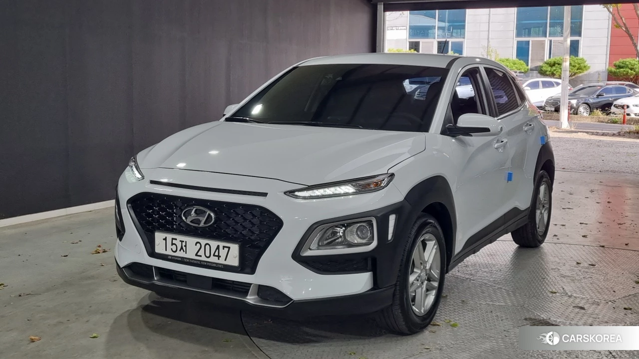 Hyundai Kona 2018 Белый из Кореи