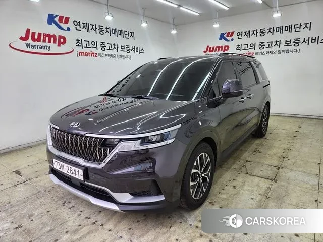 Kia Carnival 4th generation 2021 Серый из Кореи