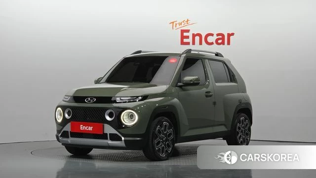 Hyundai Casper 2022 Темно-зеленый из Кореи